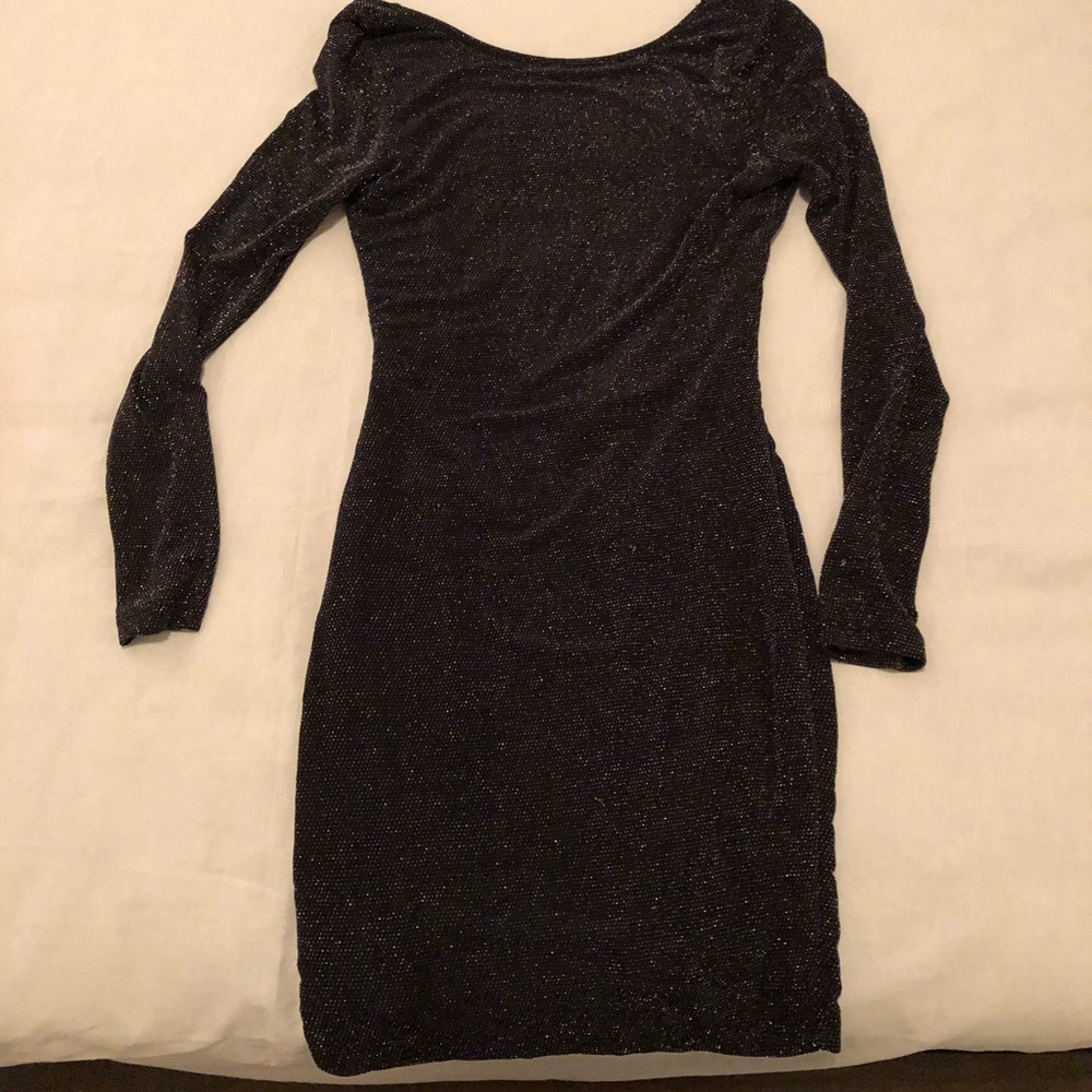Lulus black sparky body dress